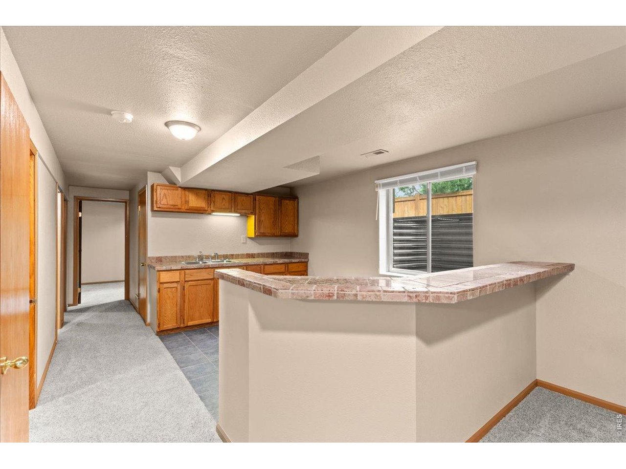 Basement wet bar