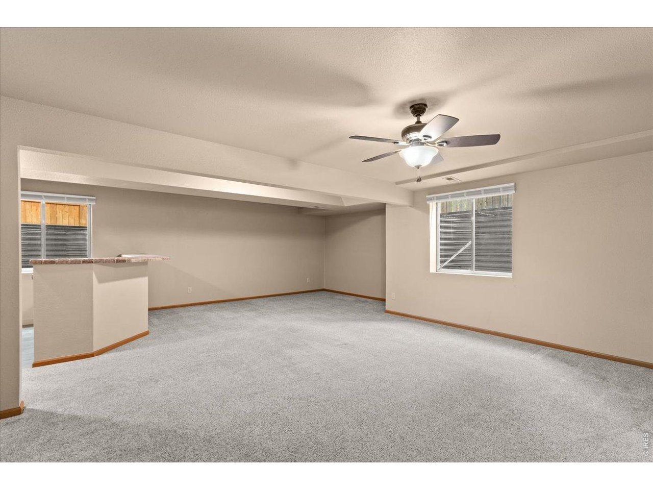 Basement living room