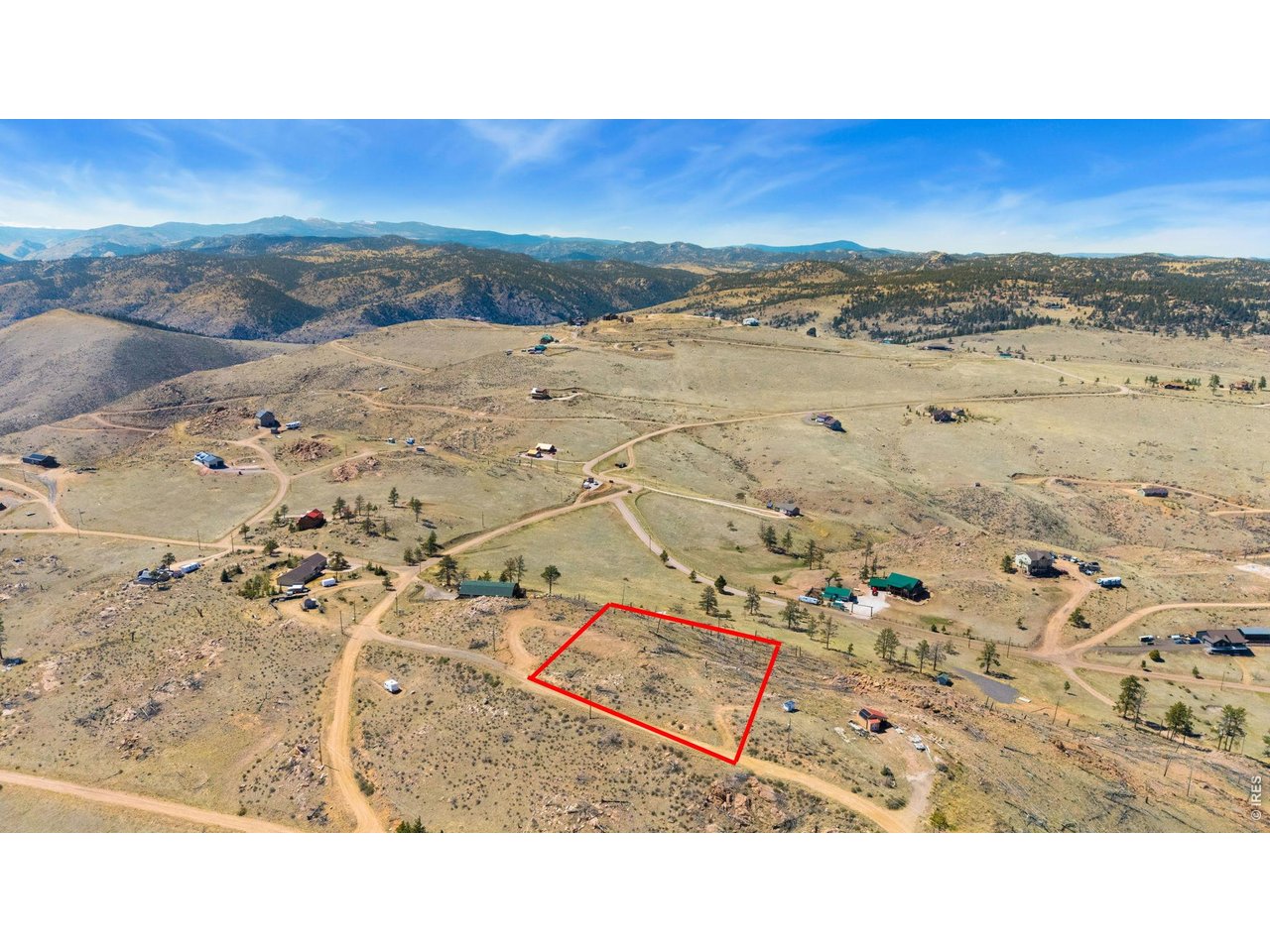 1.64-acre vacant land in Glacier View Meadows! Lot lines are approximate