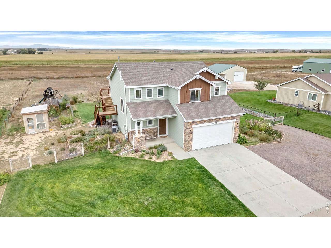 38,000 sf lot with West facing views