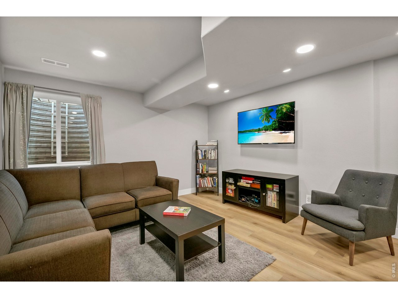Basement family room