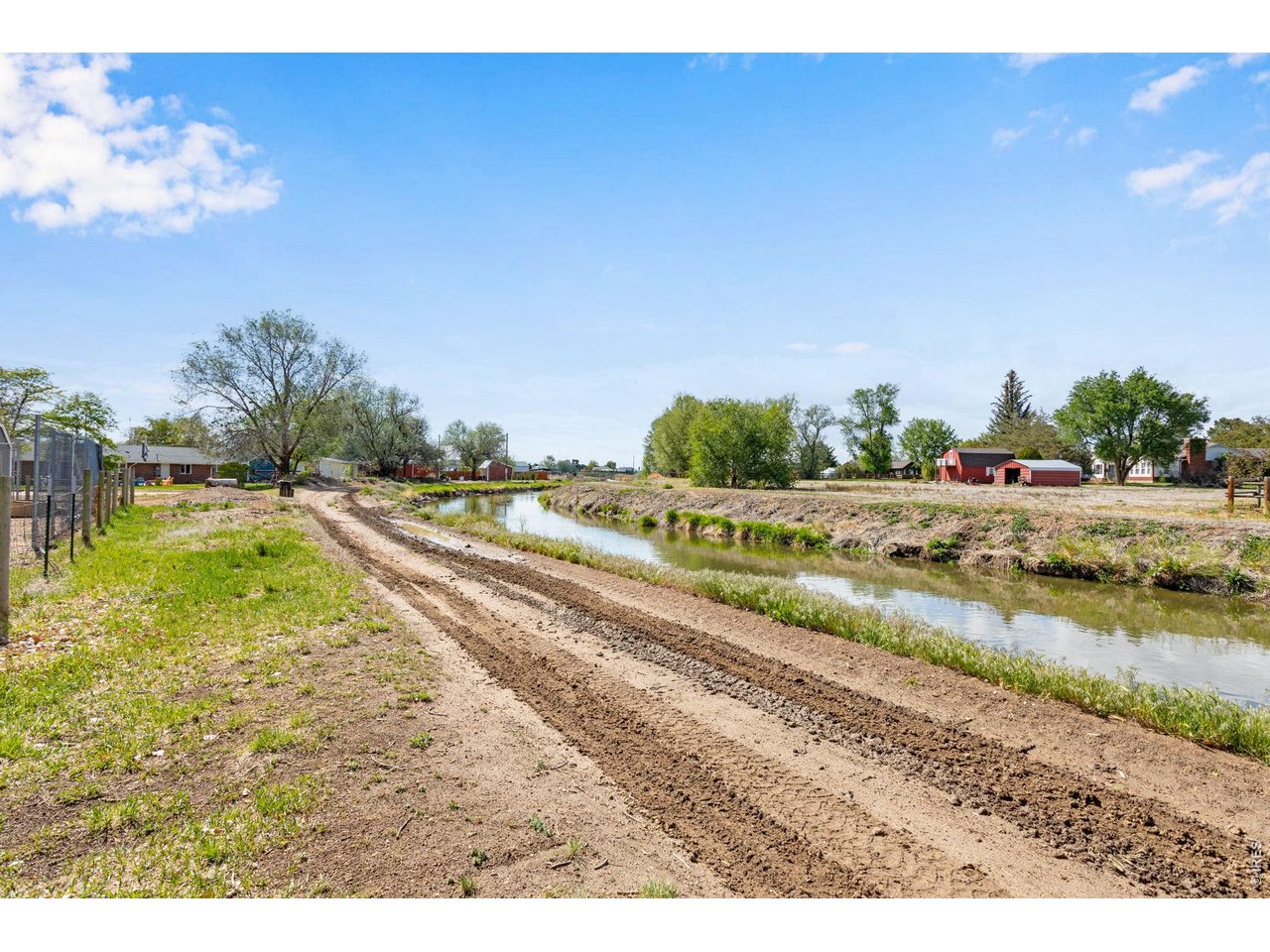 Property line actually goes into the canal, no water rights are provided.