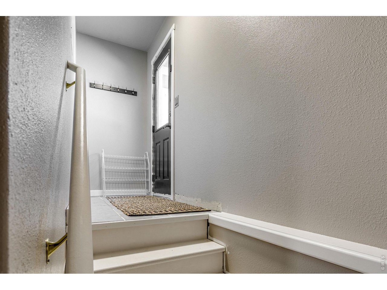 Stairs from primary to back yard