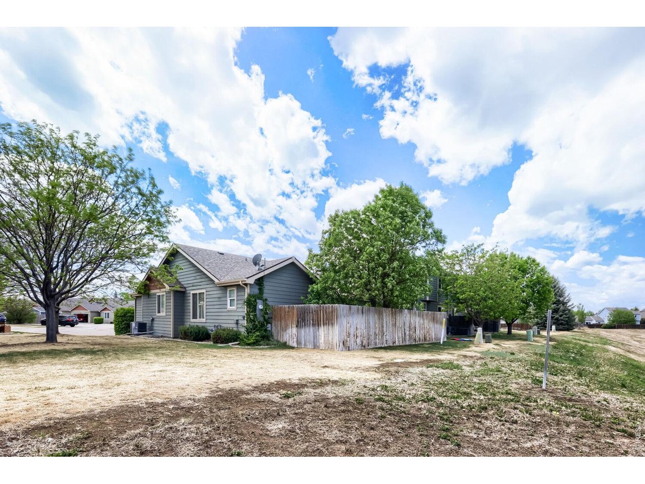 Home backs to open space
