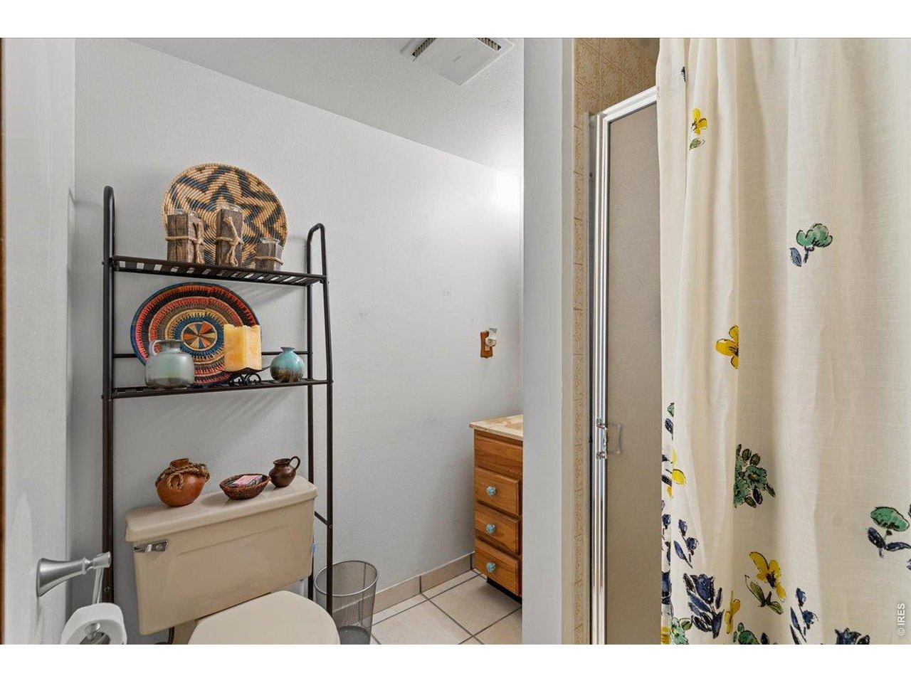 3/4 bath in the basement. 