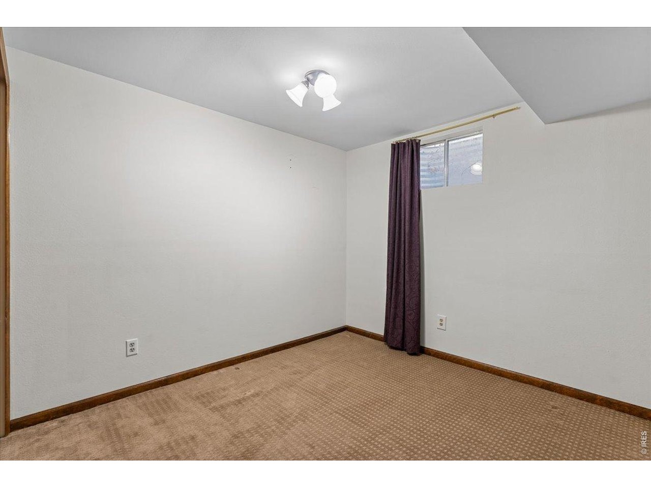 Basement bedroom