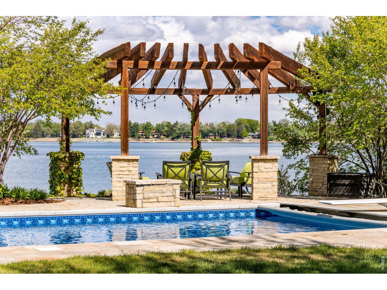 Gazebo Overlooking the Water