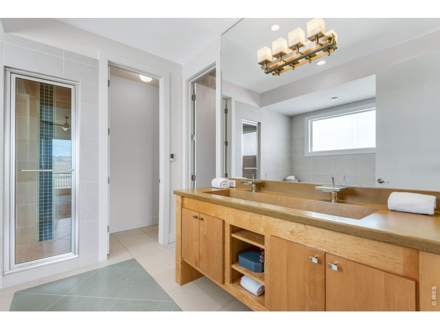 Property Photo 32 Concrete Modern Trough style sink with Open Channel faucets. 