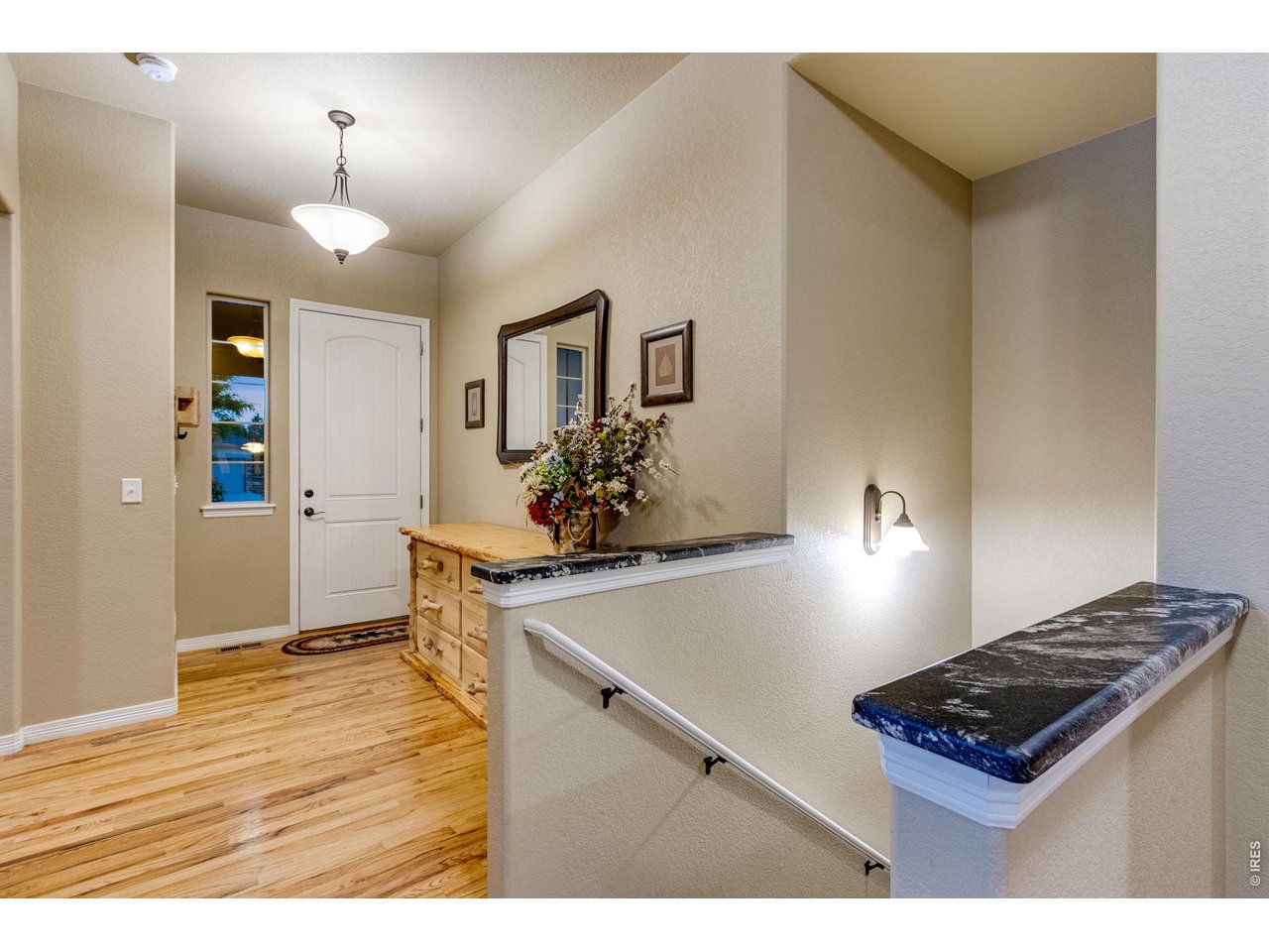 Spacious foyer