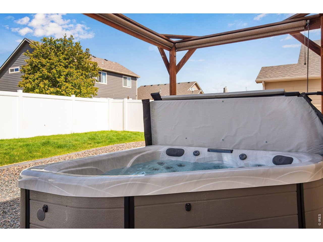 Ready to relax after a long day, Included 2025 Hot Tub! 