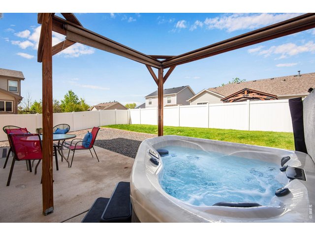 Property Photo 18 2025 Aqua Spas - Hot Tub and Gazebo with privacy awnings included. 