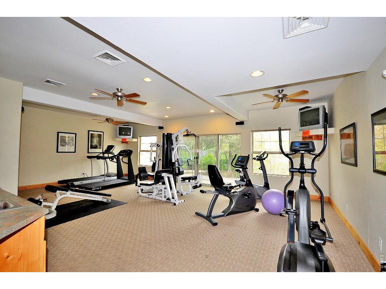 Exercise Room in the Clubhouse
