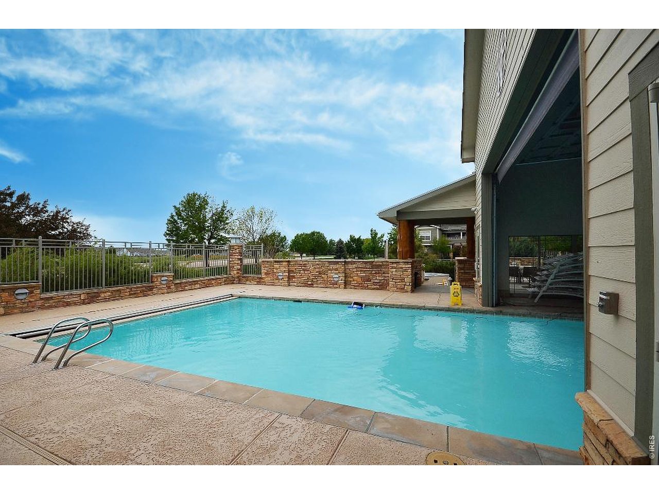 Indoor/outdoor pool!