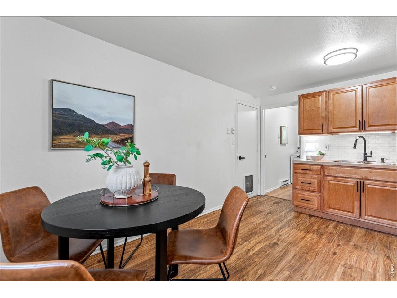 Durable hard-surface flooring throughout the home