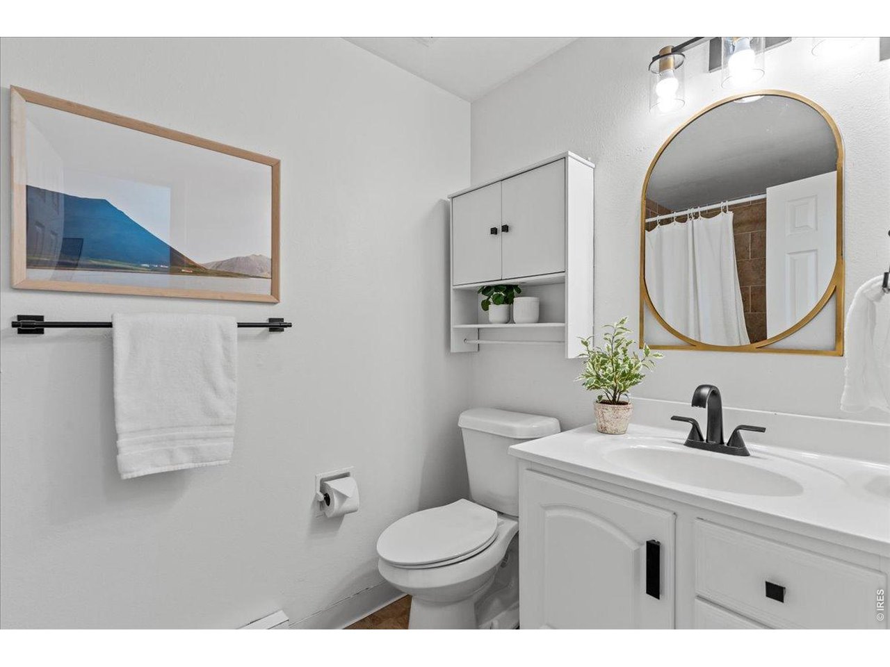Updated bathroom