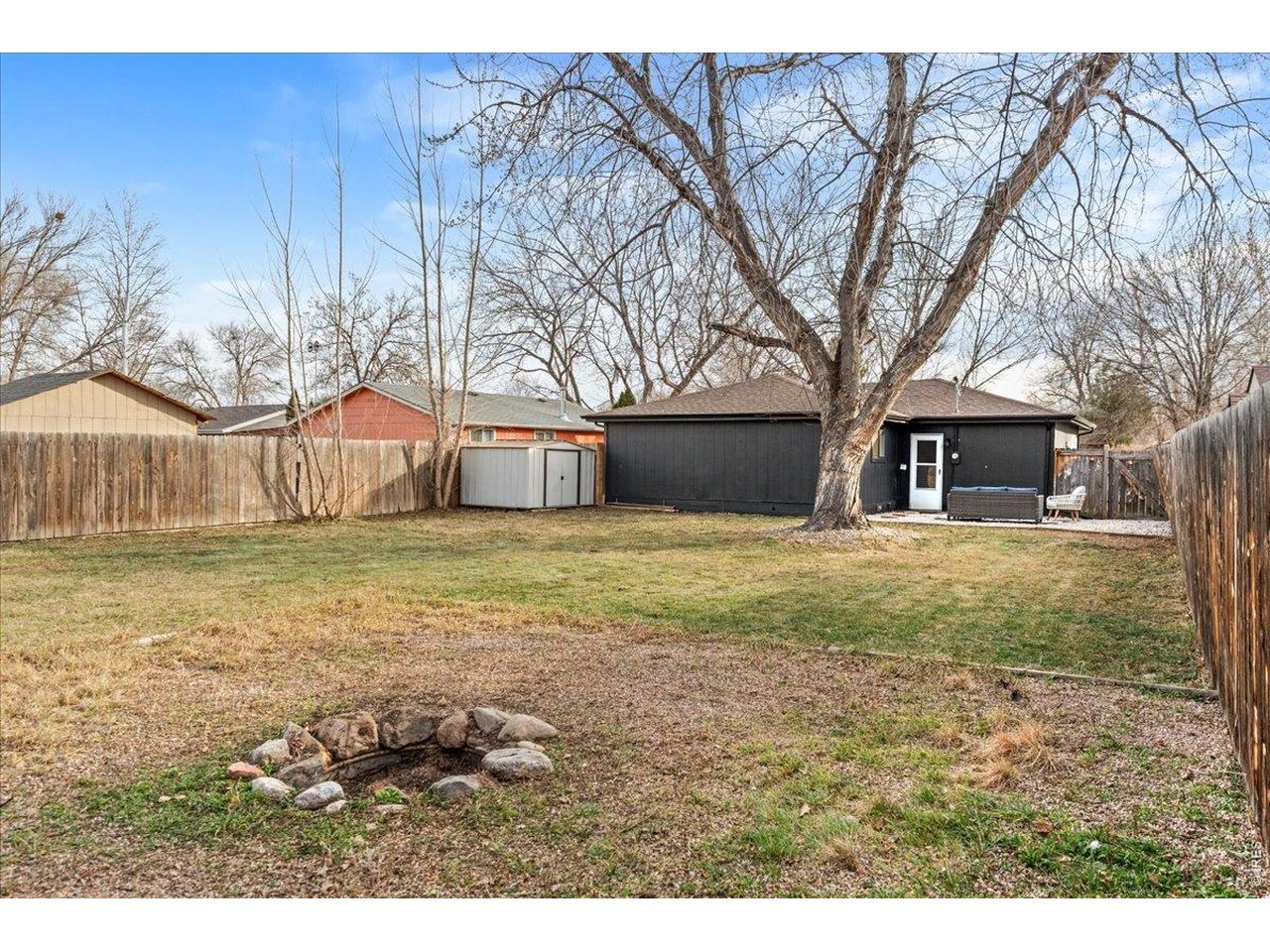 Spacious (7408 SF) fenced-in backyard!