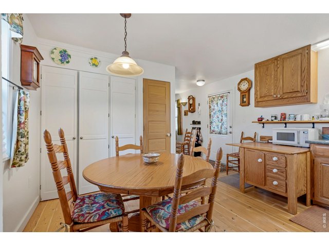 Property Photo 12 Pantry in kitchen along with furnace in kitchen closet.