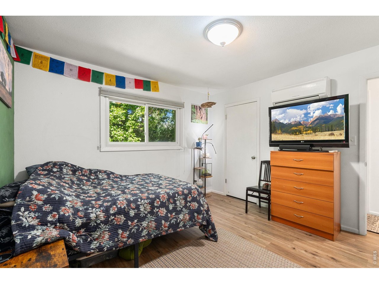 Primary Bedroom with Mini-Split for extra comfort