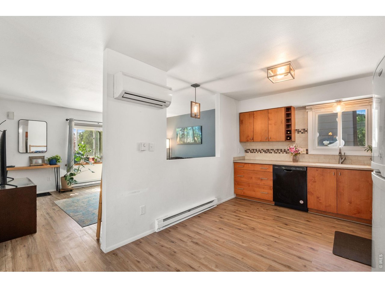 This home has baseboard heat and 2 mini-splits to provide another level of heat or Air Conditioning