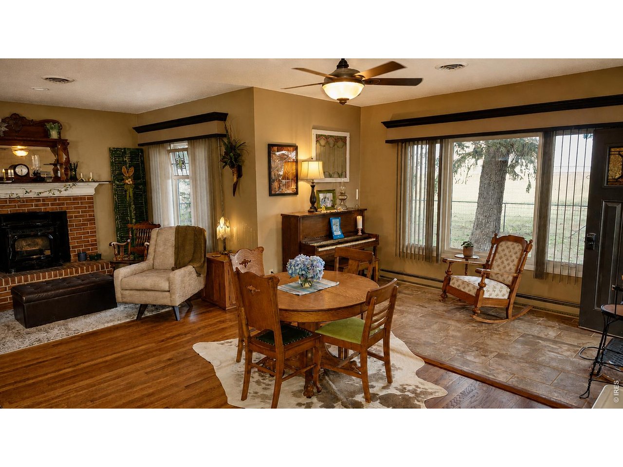 Large living room space