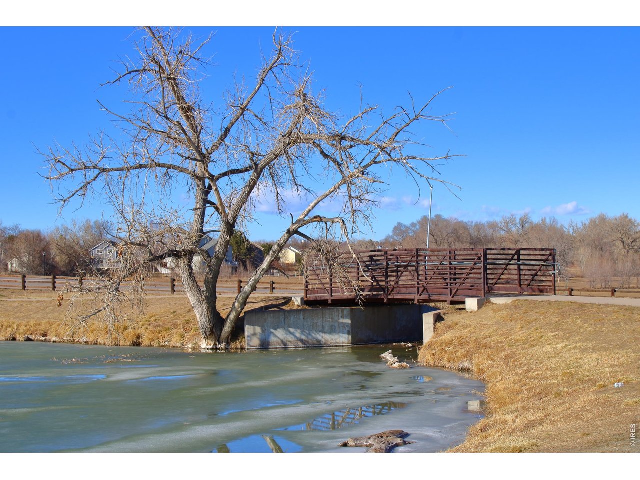 Enjoy the paths and trails encircling the ponds at Grandview Ponds Open Space.