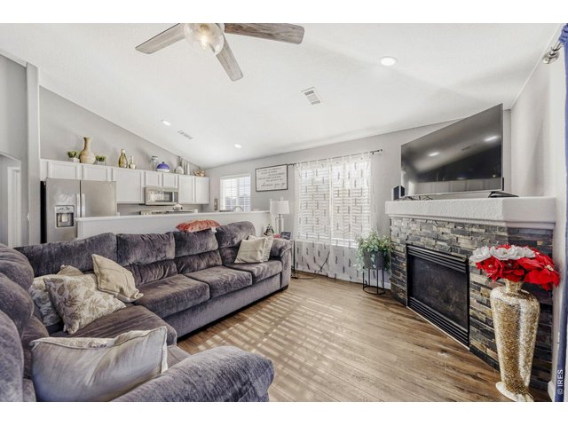 Property Photo 6 Big rooms, luxury vinyl floors, gas fireplace.