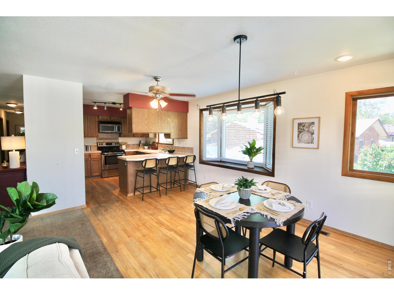Dining and Kitchen Area