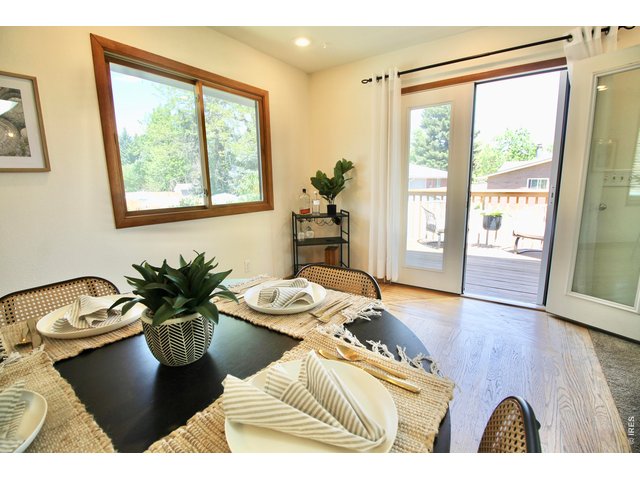 Property Photo 18 Dining and French Doors to Deck