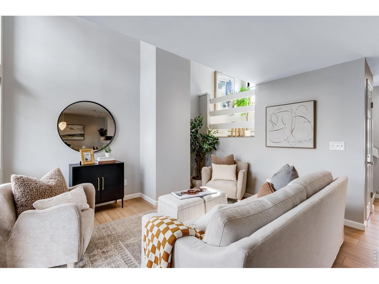 Unique design with airy spacious feeling throughout