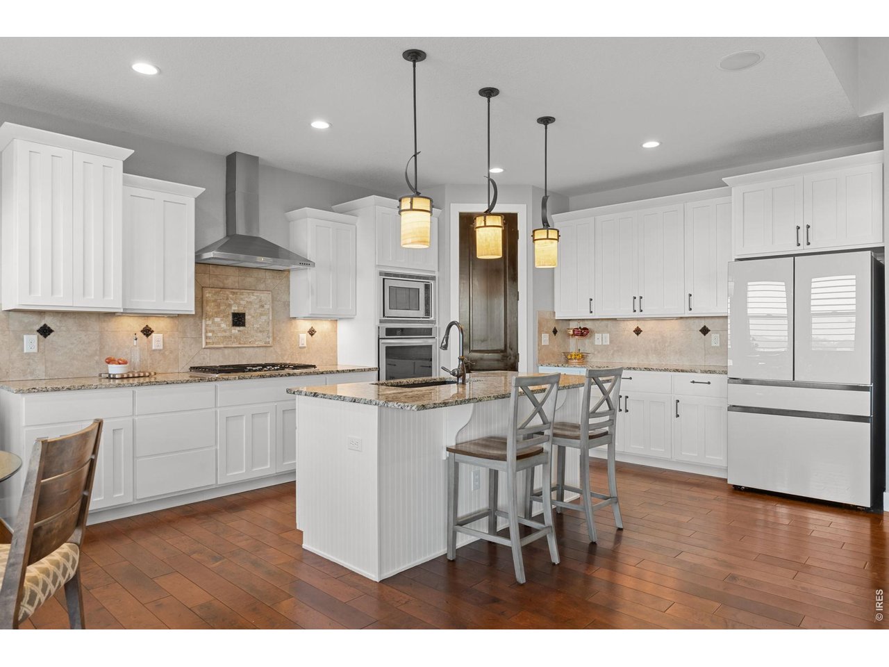 Large open kitchen
