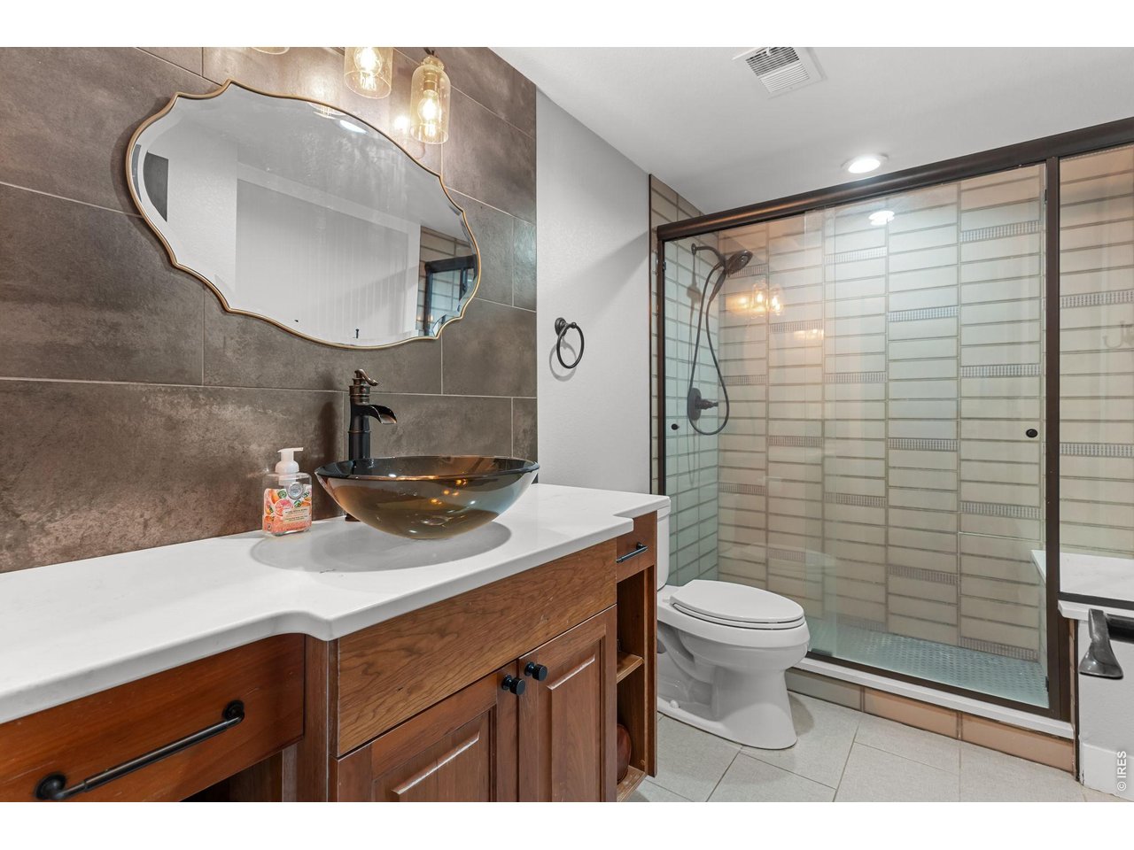 Basement bathroom