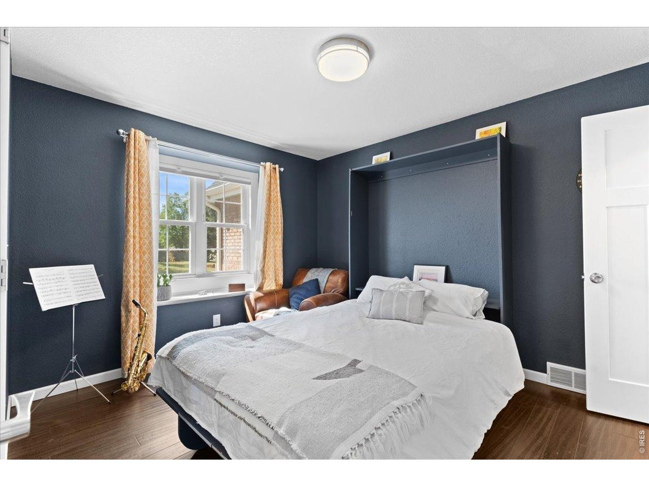 Main floor Den with Murphy Bed