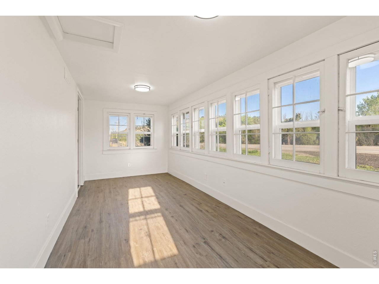 Sunroom Off the Living Room