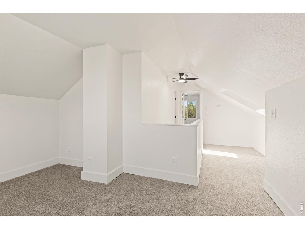 Lands into Upper Level Bedroom Space