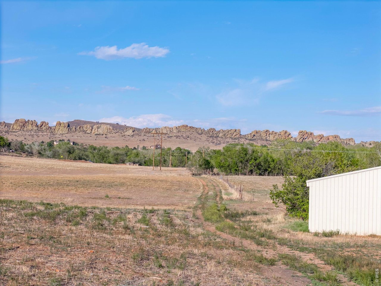 Views looking East to Devil's Backbone