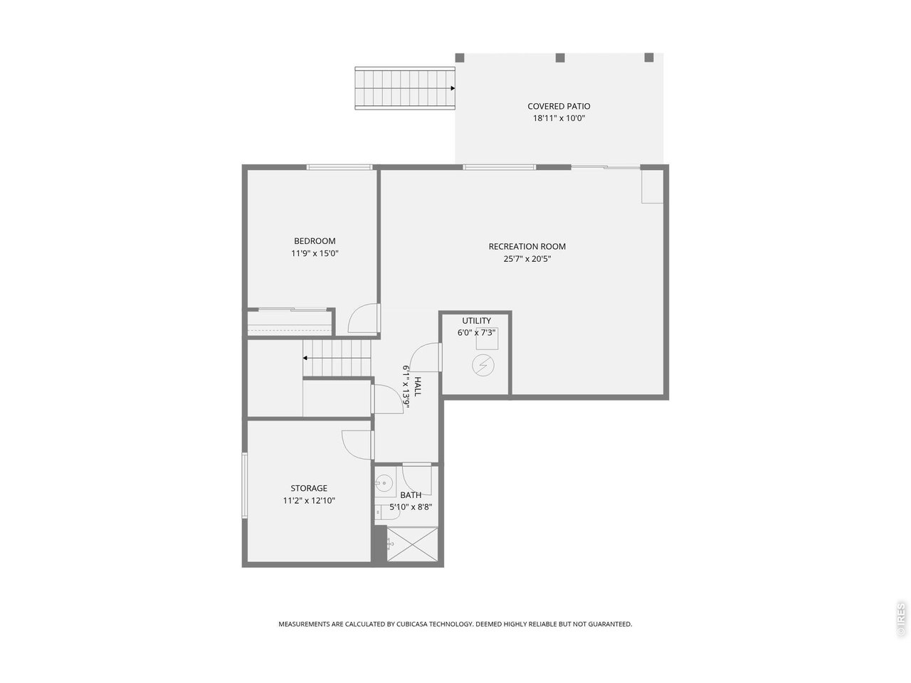1055 Rubinette Ln - Floor Plan (Basement)