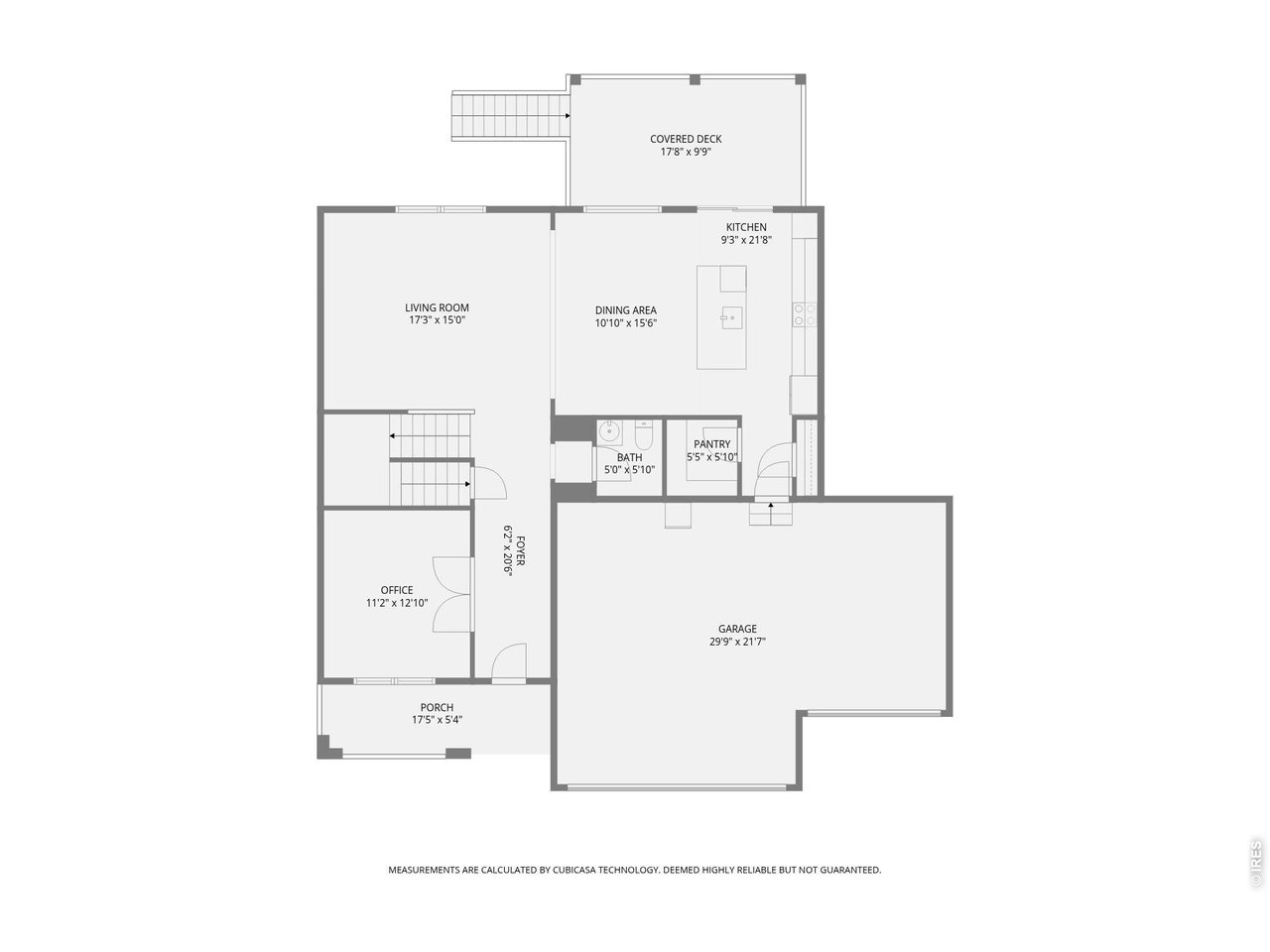 1055 Rubinette Ln - Floor Plan (Main Floor)