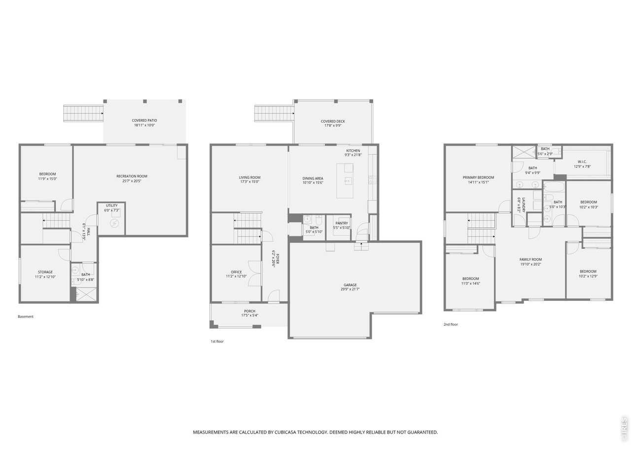 1055 Rubinette Ln - Floor Plan (Combined)