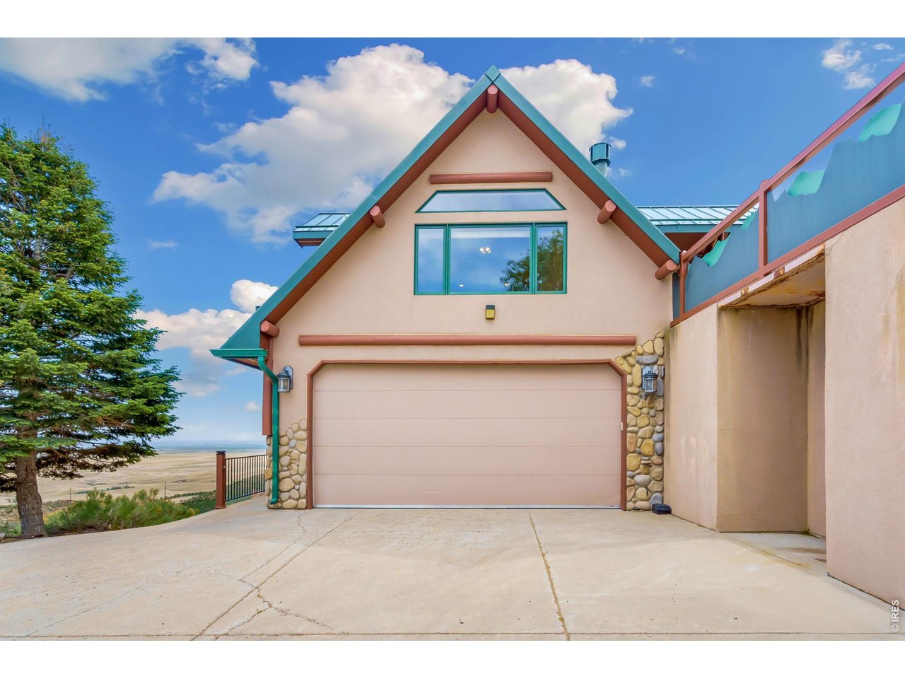 Behind this door is almost 1600 sq ft of garage space! 