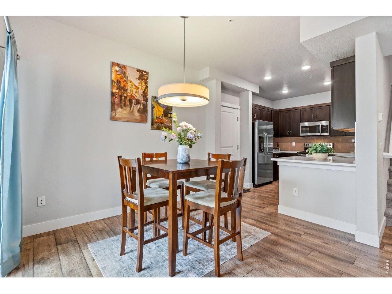 Dining and Kitchen Area