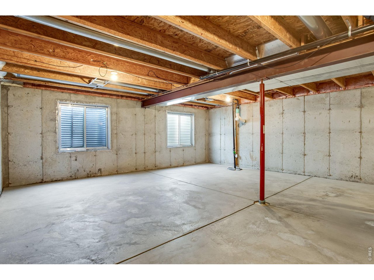 Unfinished Basement for Future Expansion!