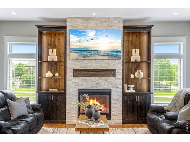 Property Photo 10 Custom wood builtins, stained knotty alder