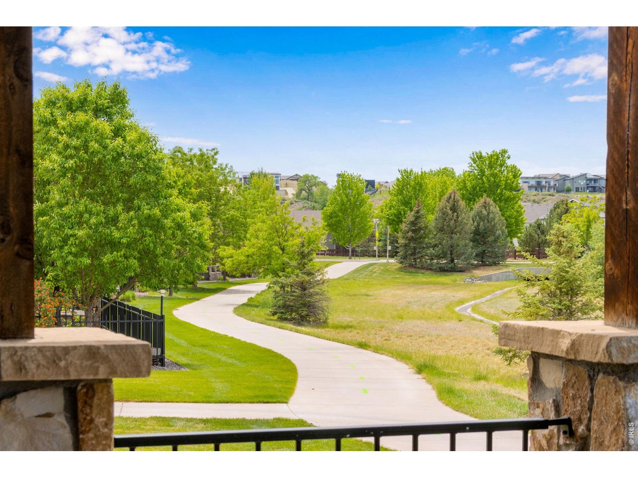 Imagine sipping coffee w/ this view and then heading out on the community walking/bike paths!