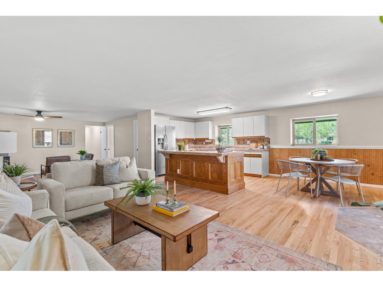 Bright, open freshly updated living space!