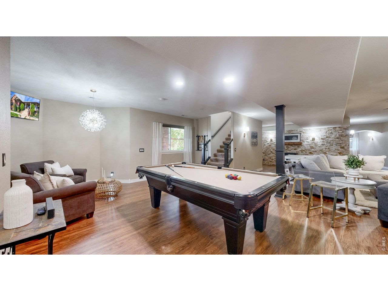 Included Billiards Table
