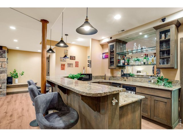 Property Photo 41 Super functional wet bar - with dishwasher, newer ice marker, microwave and fridge