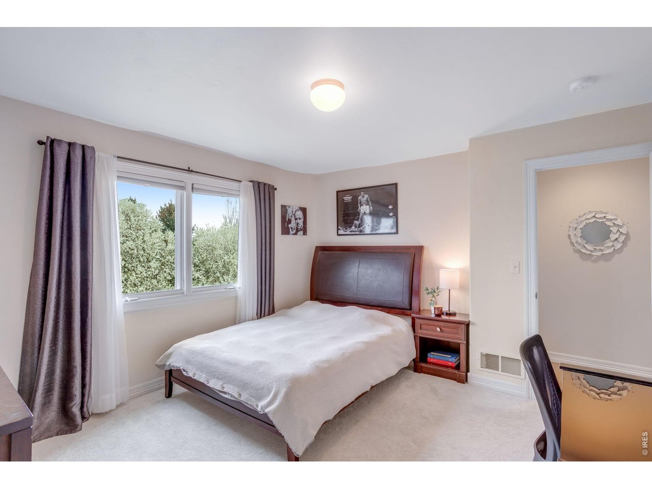 Spacious picture windows, ensuite bedroom with its own convenient bathroom!