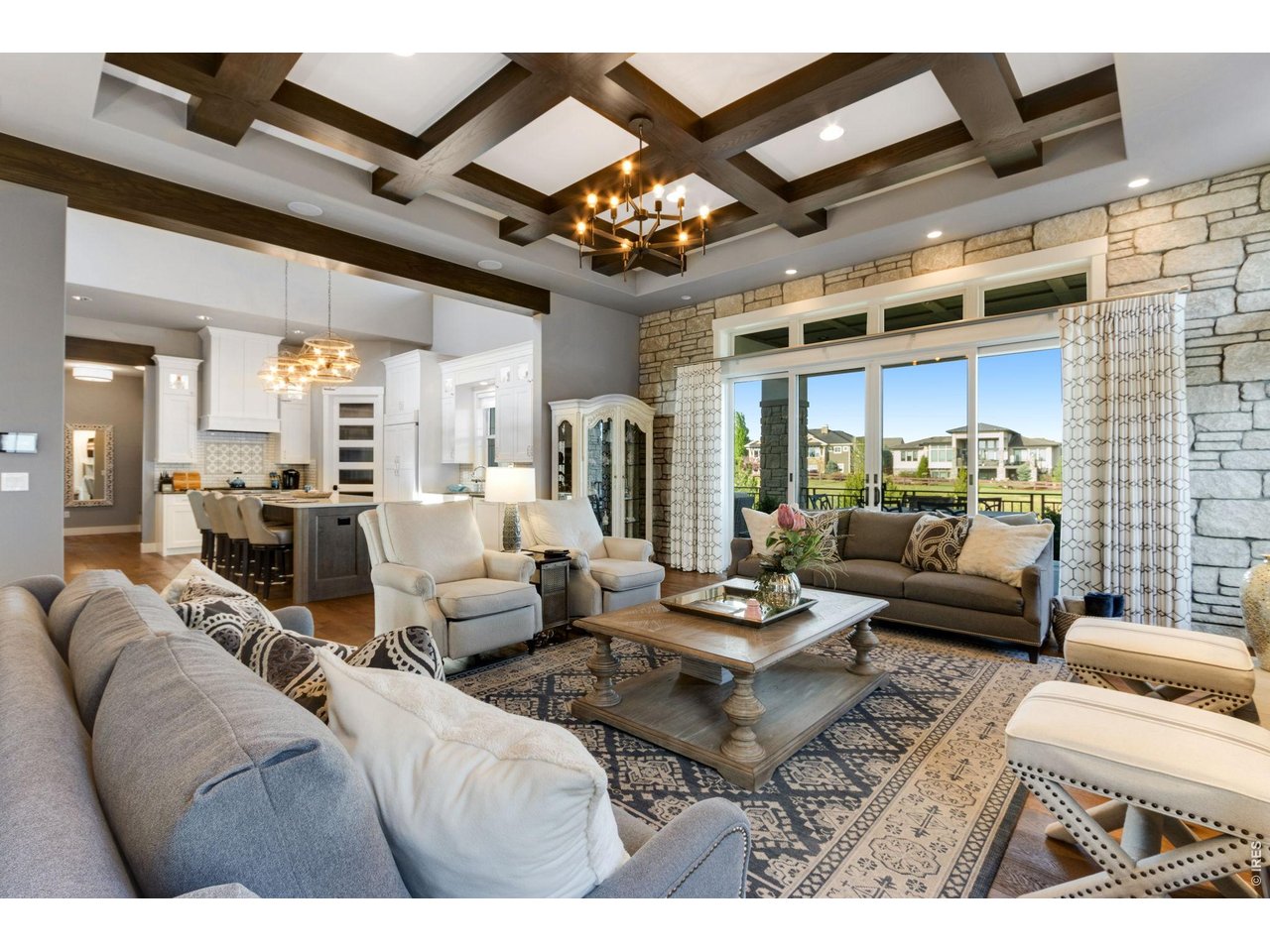 Beamed ceilings