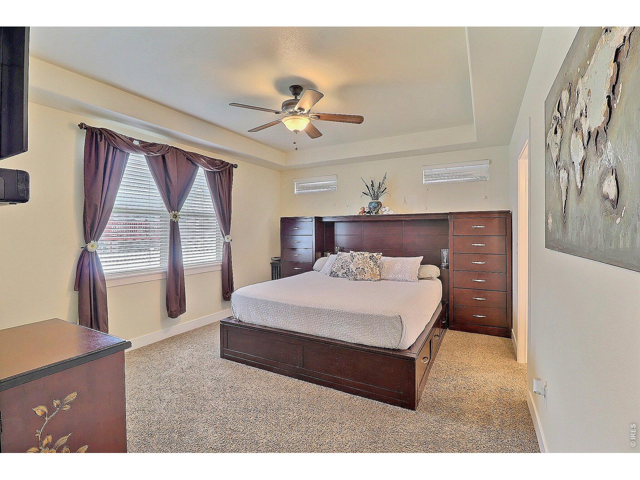 Secluded Primary Bedroom