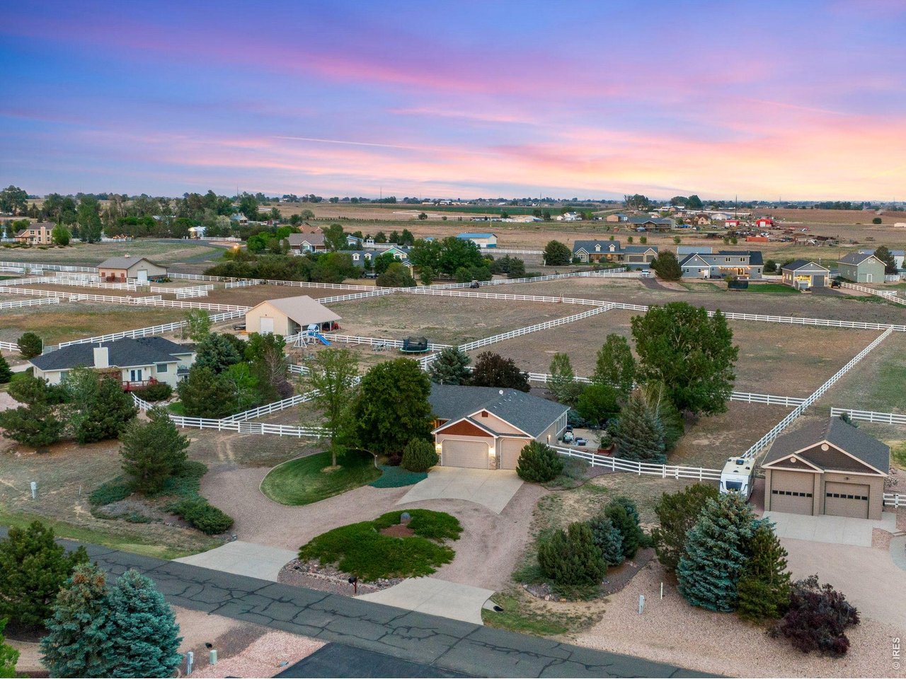 Sprinkler- Irrigation and drip line, established landscaping, quality Milgard windows throughout. 